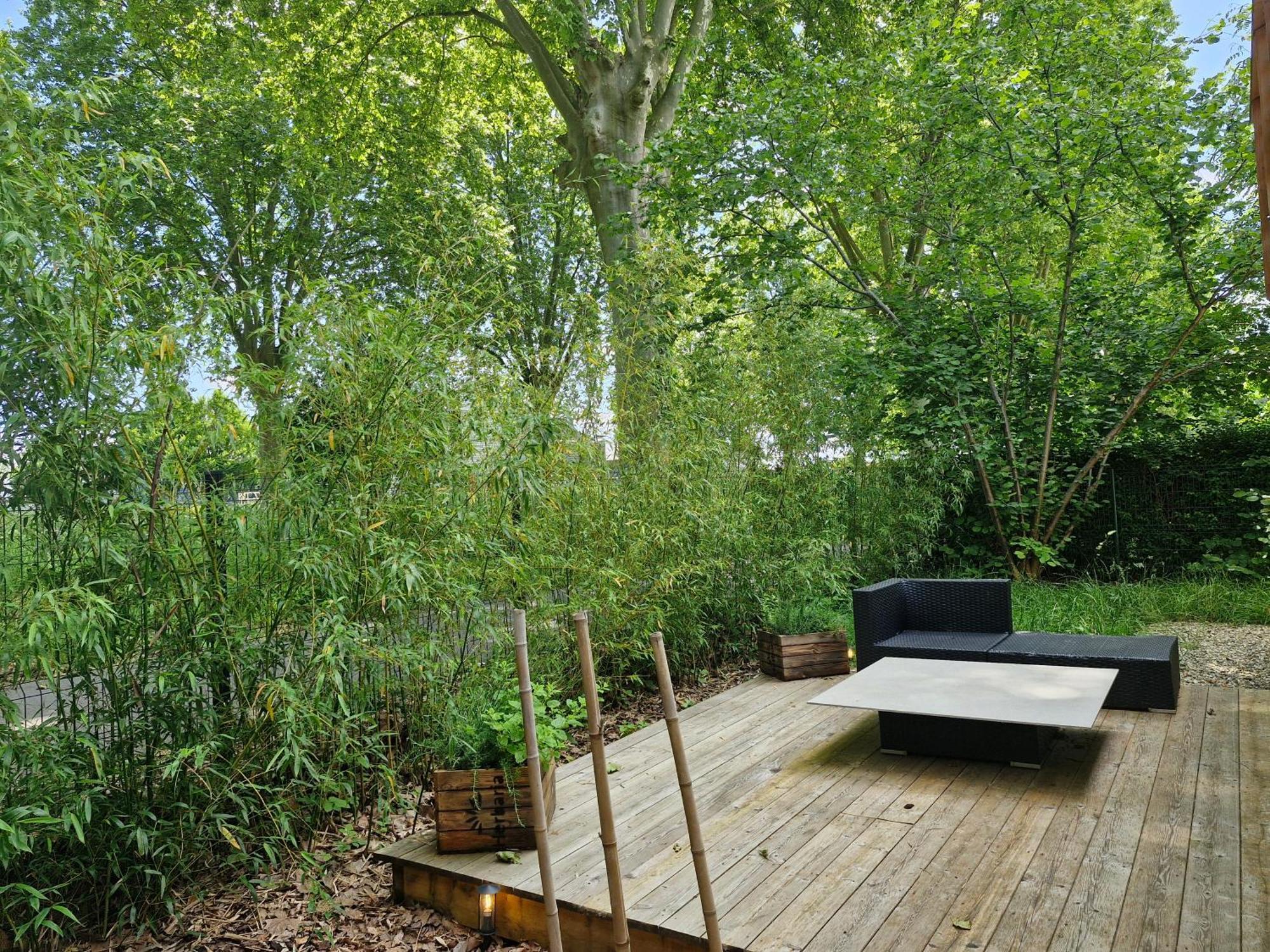 Gite-Appart Com' "Des Cimes Et Jardin" Illkirch-Graffenstaden Exteriör bild